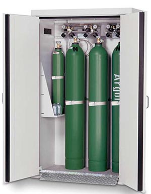 Compressed gas cabinet 